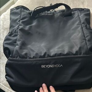 Beyond Yoga Charcoal Men's Backpack